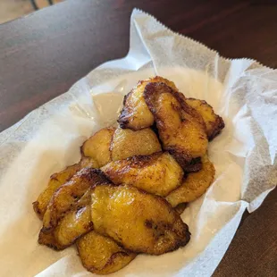 Fried plantains! So yummy!