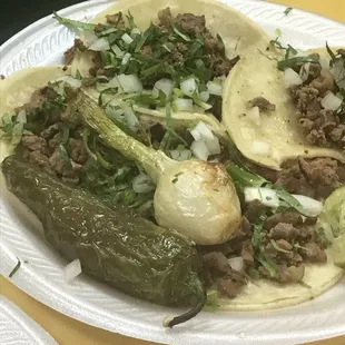 Carne asada tacos