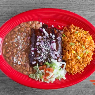 Mole Enchiladas
