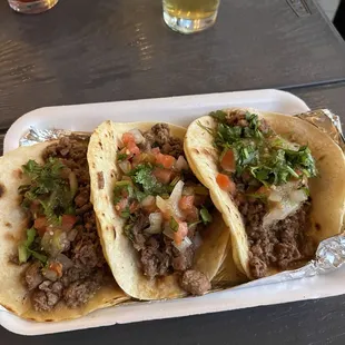 Steak tacos