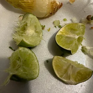 Ojo con los limones.