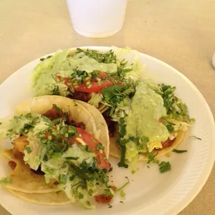 Tacos al pastor. Sometimes ya just gotta be adventurous!