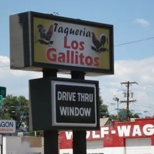Drive thru?! woohoo!!