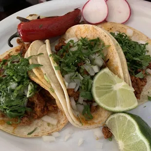 Chorizo Tacos