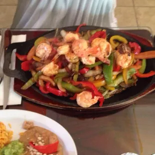 Shrimp Fajitas