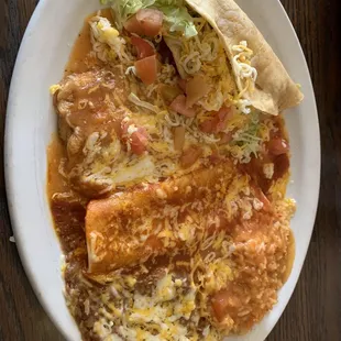 Three combo lunch with my son!