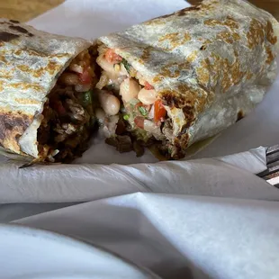 Super asada burrito