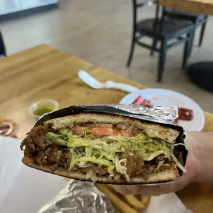 TORTA WITH FRIES