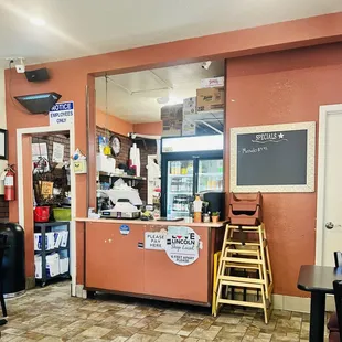 a view of the inside of the restaurant