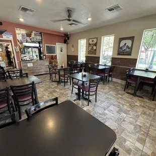 First time ever in years seeing the interior empty.