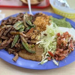 Ranchero fajitas