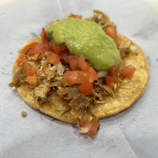Tijuana style taco