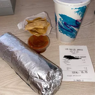 Shrimp Burrito