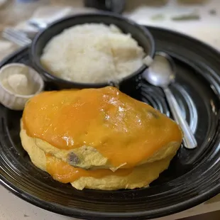 Canadian Bacon Omelette