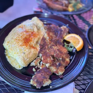 Crab Omelette