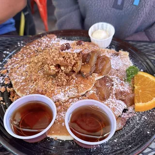 Granola Apple Pancakes