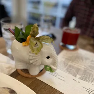 Elephant parade  I will go back just for this drink!