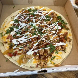 BBQ Chicken Quesadilla