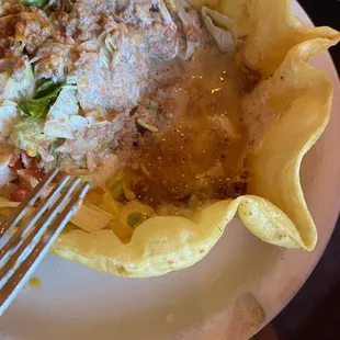 The liquid was rising higher and higher.