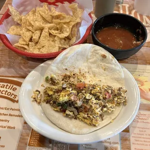 Machacado Taco a la cart