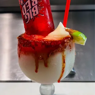 Big red margaritas