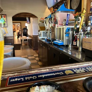 Picture from my seat at the bar.
