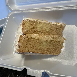 Tres leches cake to go