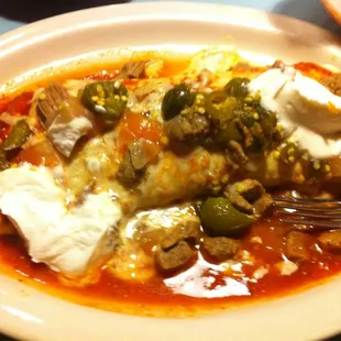 Hot &amp; Spicy Burrito!
