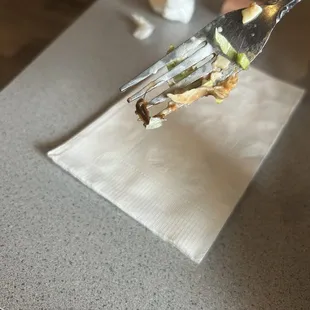 This place is nasty. Had to call doctor and health department