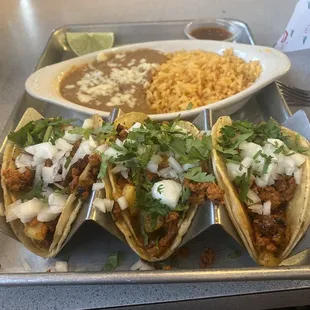 Al pastor street tacos