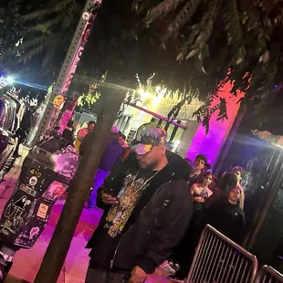 This club promoter threaten us multiple times and then tried to bargain us to get in. mf was short asf and sassy asf. Stay safe.