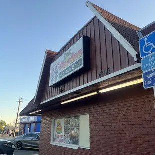 Very modest exterior