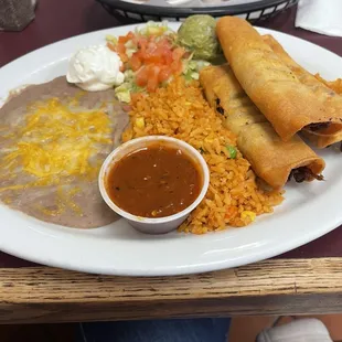 Flautas Plate