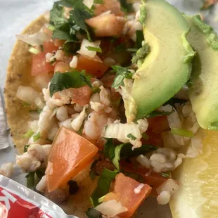 Ceviche Tostadas