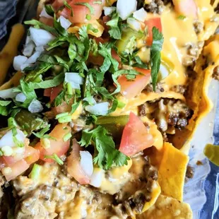 Steak nachos