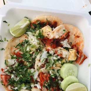 al pastor tacos!!!