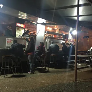 Delicious tacos. Not trying to be gross but cow tongue taco is pretty good too. Line can be long so be prepared.