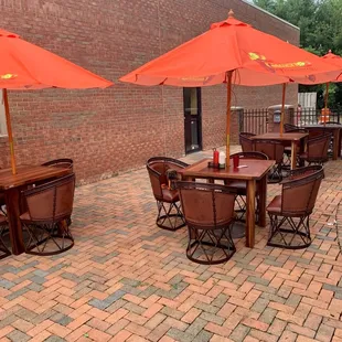 July 2022. Patio is open. Enter from inside the restaurant.  #UpCloseSavor