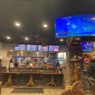 people sitting at the bar