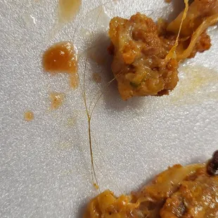 Not just 1 hair,  but multiple.