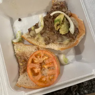 Steak torta