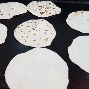 home made tortillas