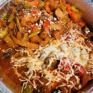 Huevos Rancheros (one of the worst I&apos;ve ever had).