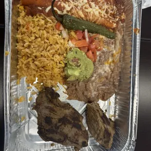 The asada plate from this place.  For 16 dollars it&apos;s not worth it.