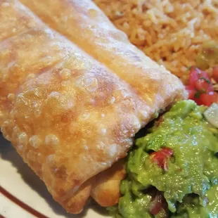 Grilled Chicken Flautas