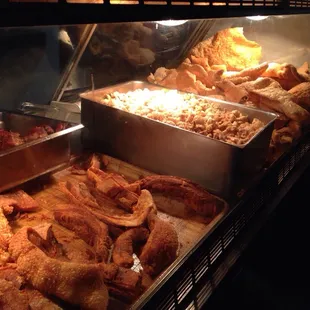 a variety of food items