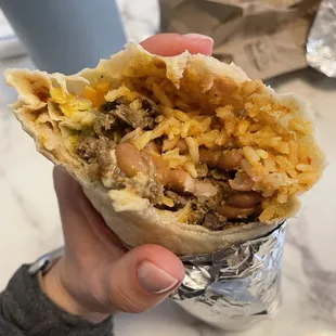 Carne Asada Super Burrito