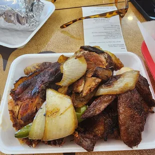 1/2 a Chicken Grilled so good.