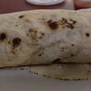 The Usual- Egg Bacon &amp; Green Chili Burrito