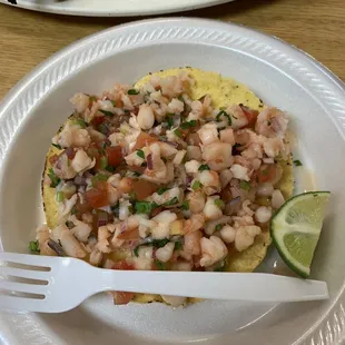 Shrimp ceviche